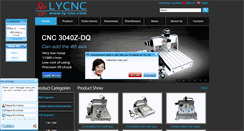 Desktop Screenshot of ly-cnc.com